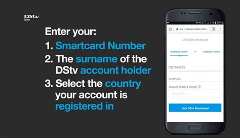 how to link my dstv smart card|dstv help now.